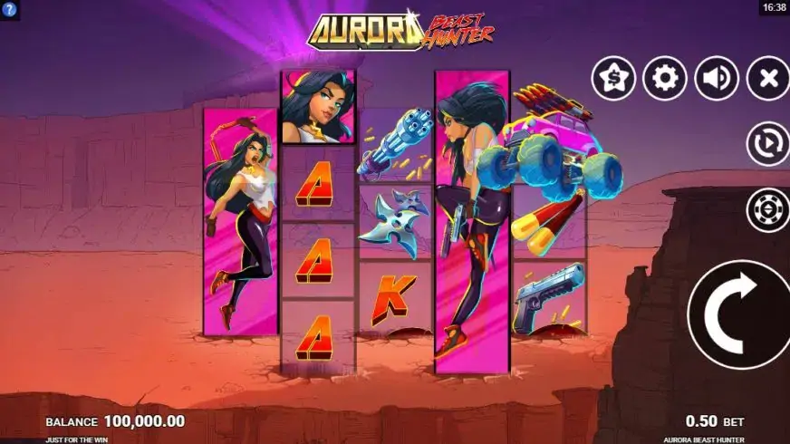 Aurora: Beast Hunter slot screenshot 