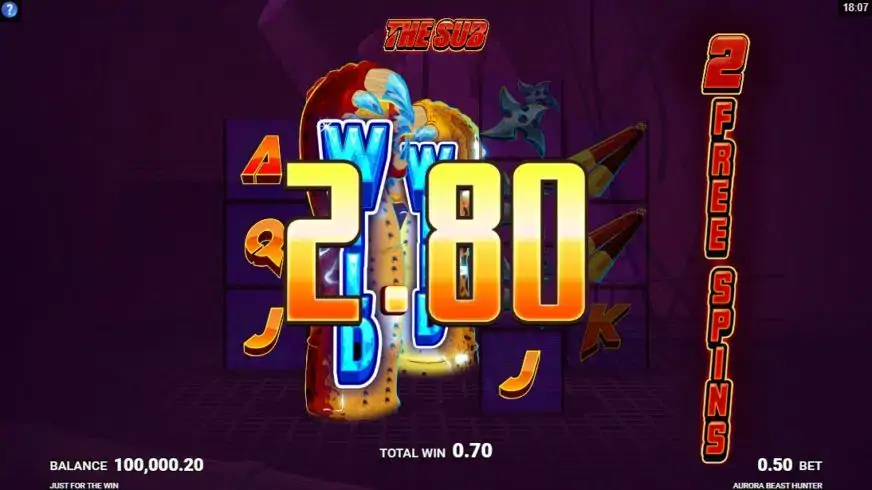 Aurora: Beast Hunter slot screenshot 