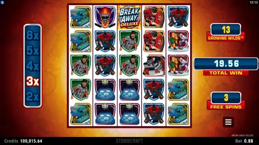 Break Away Deluxe slot screenshot 5
