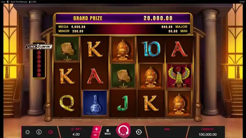 Bust the Mansion slot screenshot 