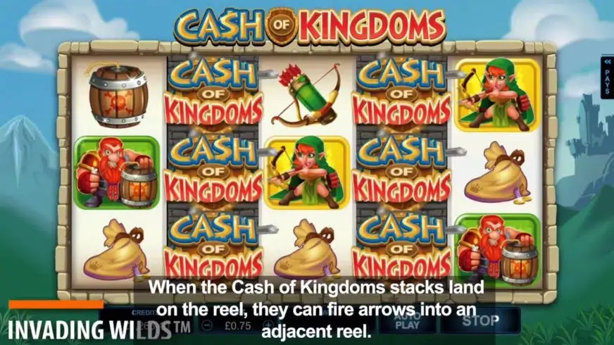 Cash of Kingdoms slot screenshot 4