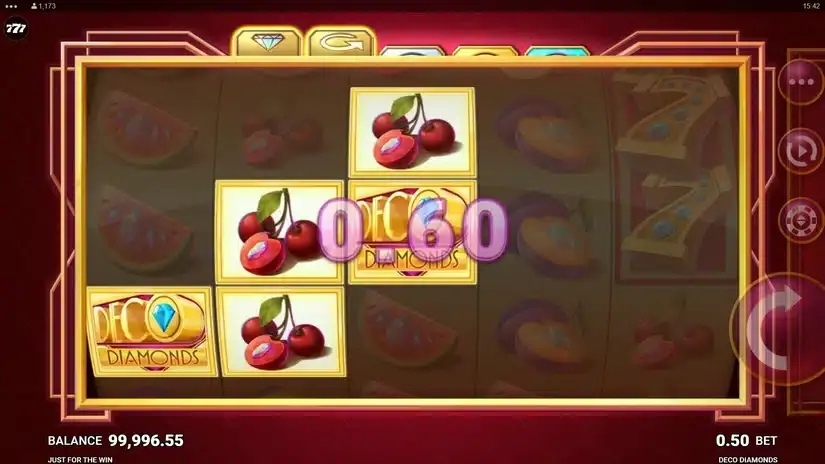 Deco Diamonds slot screenshot 3