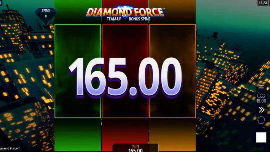Diamond Force slot screenshot 