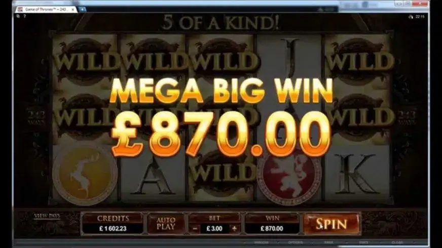 Game of Thrones slot screenshot 4
