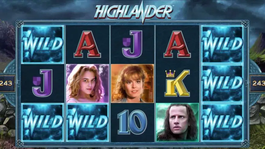 Highlander slot screenshot 3