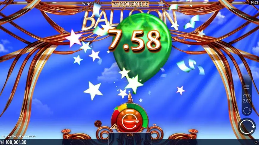 Incredible Balloon Machine slot screenshot 3
