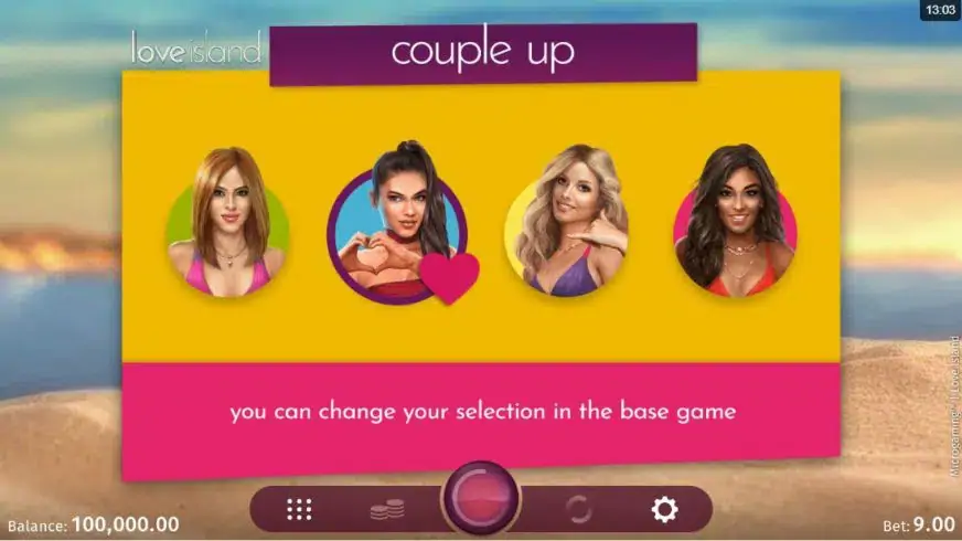 Love Island slot screenshot 3