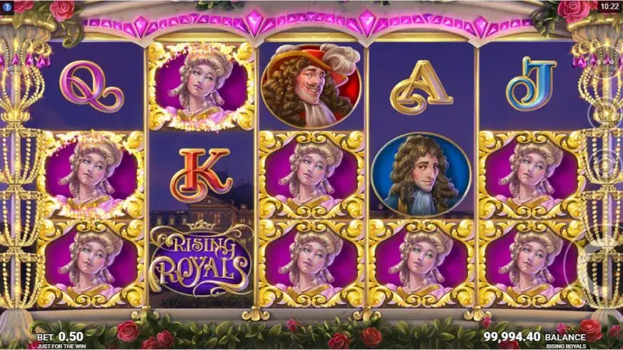 Rising Royals slot screenshot 2