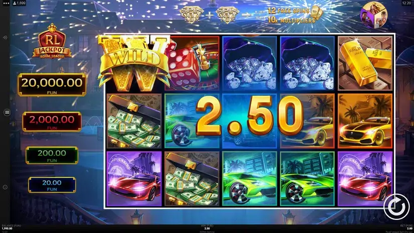 Spin City Lux slot screenshot 3