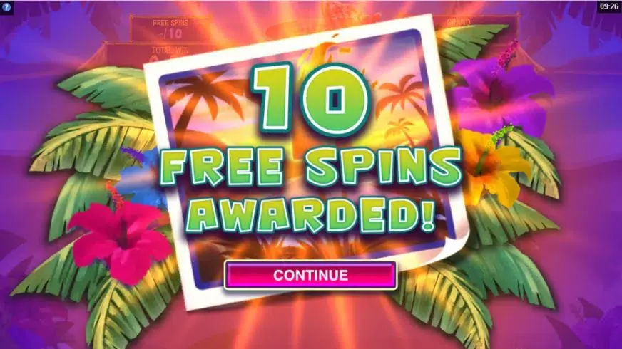 Tiki Mania slot screenshot 4