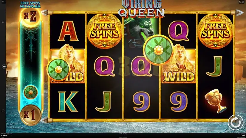 Viking Queen slot screenshot 3
