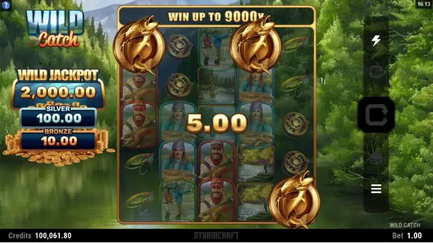 Wild Catch slot screenshot 4