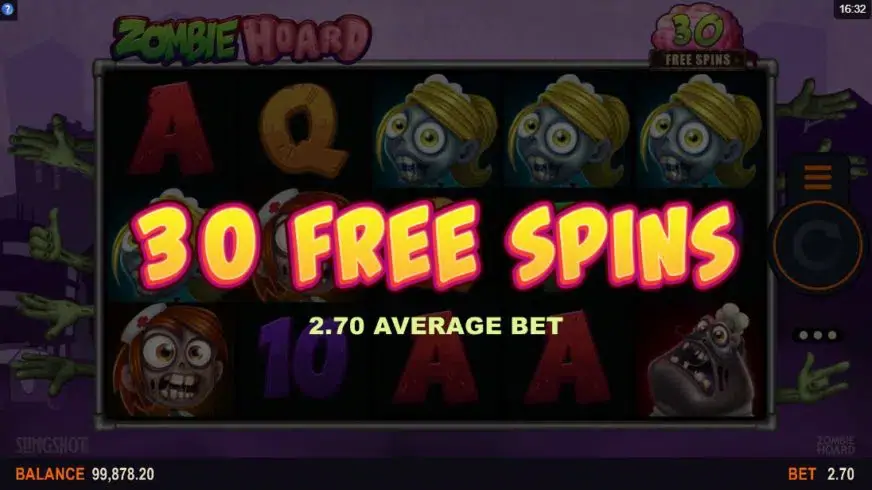 Zombie Hoard slot screenshot 5