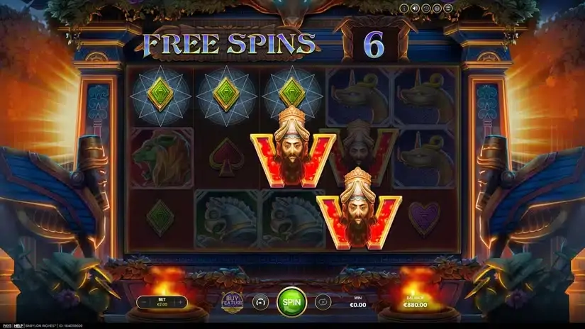 Babylon Riches slot screenshot 4