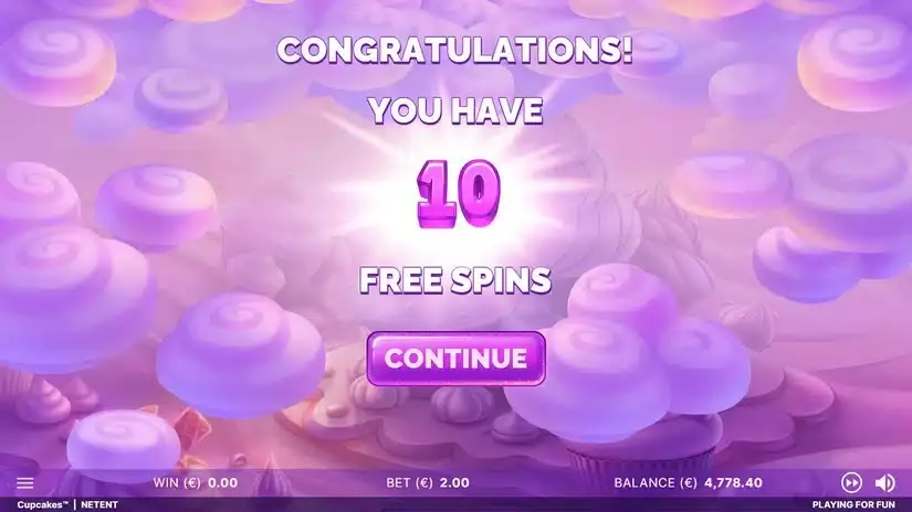 Cupcakes slot screenshot 4