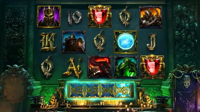 Dark King: Forbidden Riches slot screenshot 2