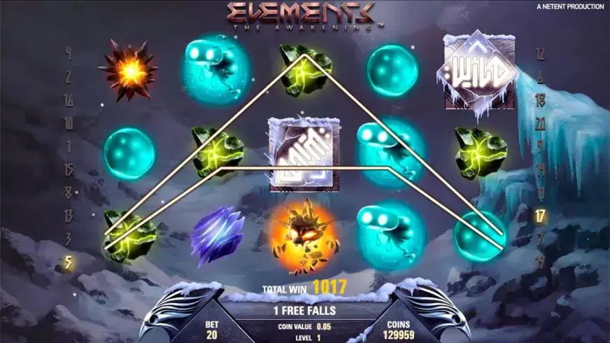Elements: The Awakening slot screenshot 3