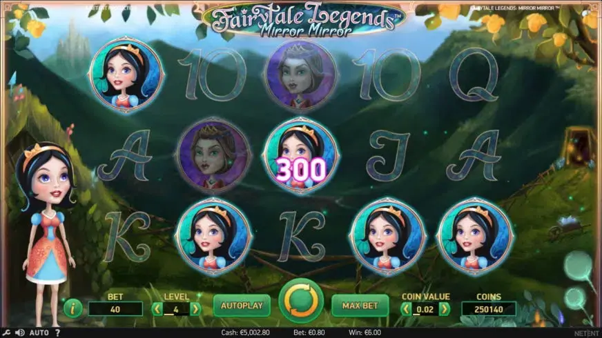 Fairytale Legends: Mirror Mirror slot screenshot 2