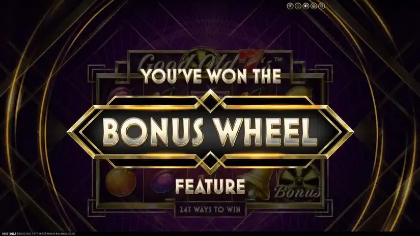 Good Old 7’s slot screenshot 2