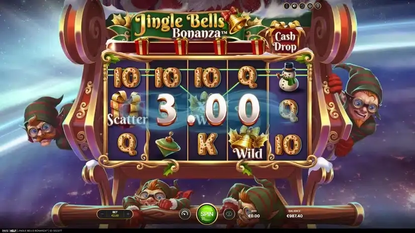Jingle Bells Bonanza slot screenshot 3