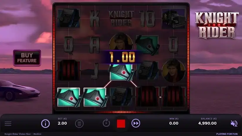 Knight Rider slot screenshot 2