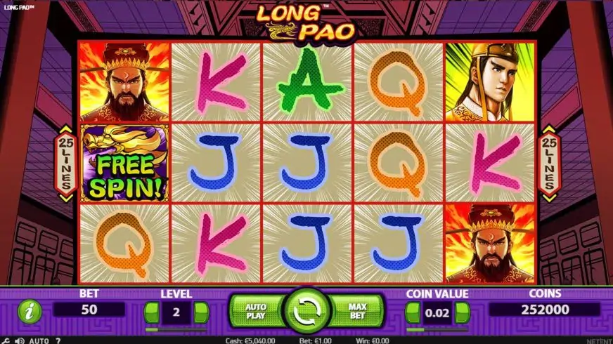 Long Pao slot screenshot 