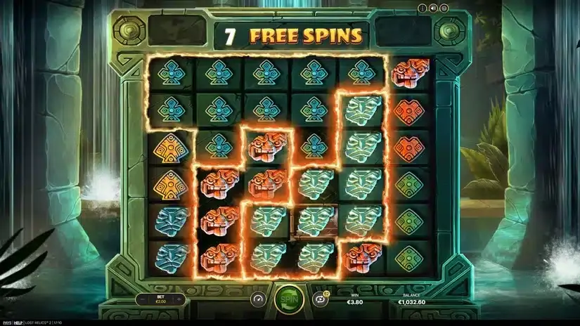 Lost Relics 2 slot screenshot 