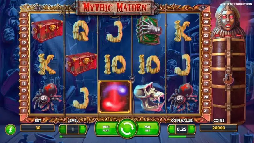 Mythic Maiden slot screenshot 1
