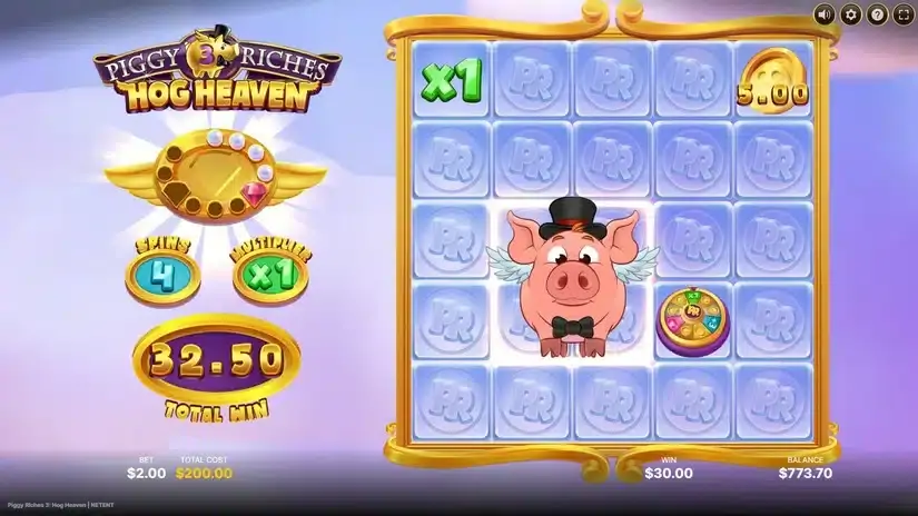 Piggy Riches 3: Hog Heaven slot screenshot 
