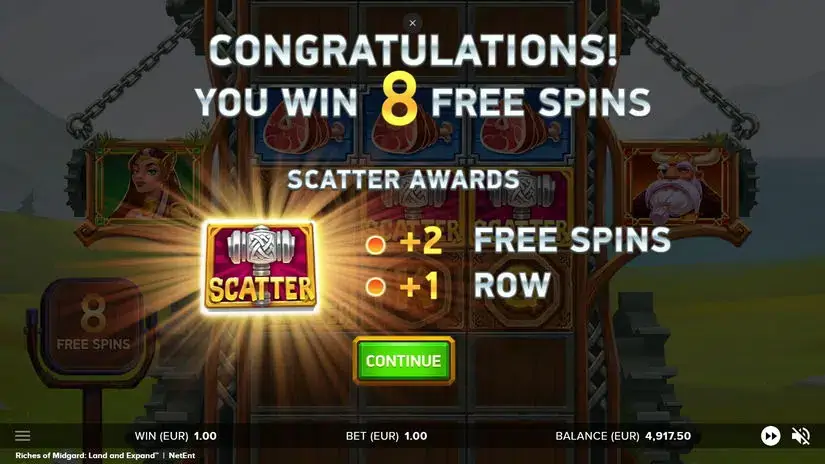 Riches of Midgard: Land and Expand slot screenshot 3