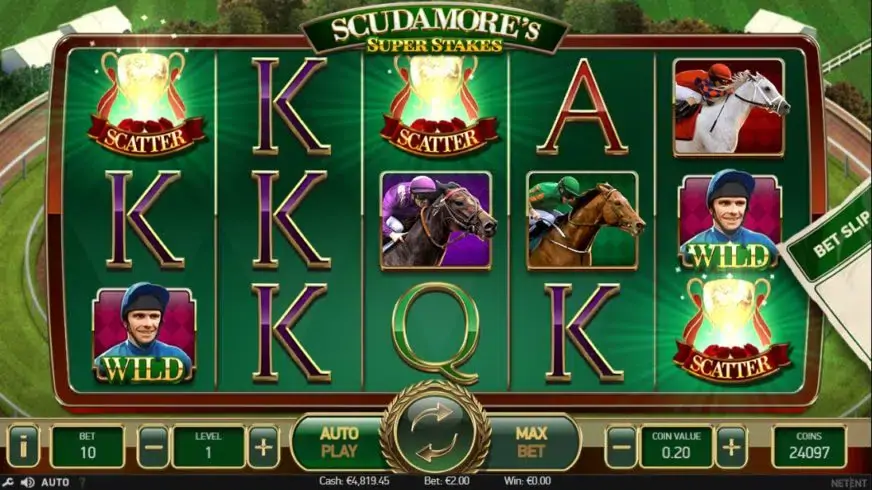 Scudamore’s Super Stakes slot screenshot 5