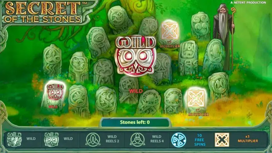 Secret of the Stones MAX slot screenshot 2