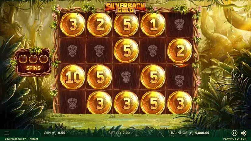 Silverback Gold slot screenshot 6