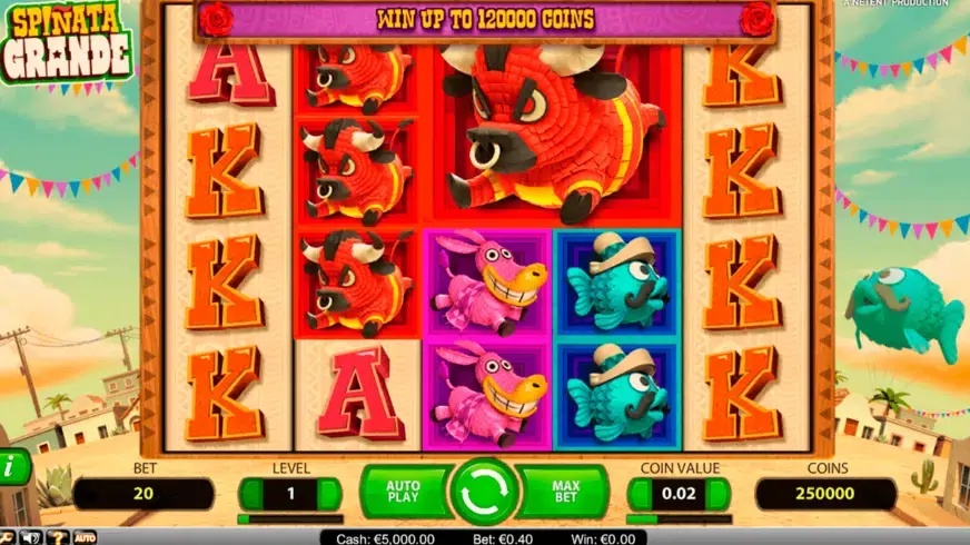 Spinata Grande slot screenshot 1