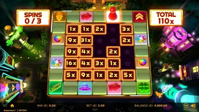 Superstars slot screenshot 9