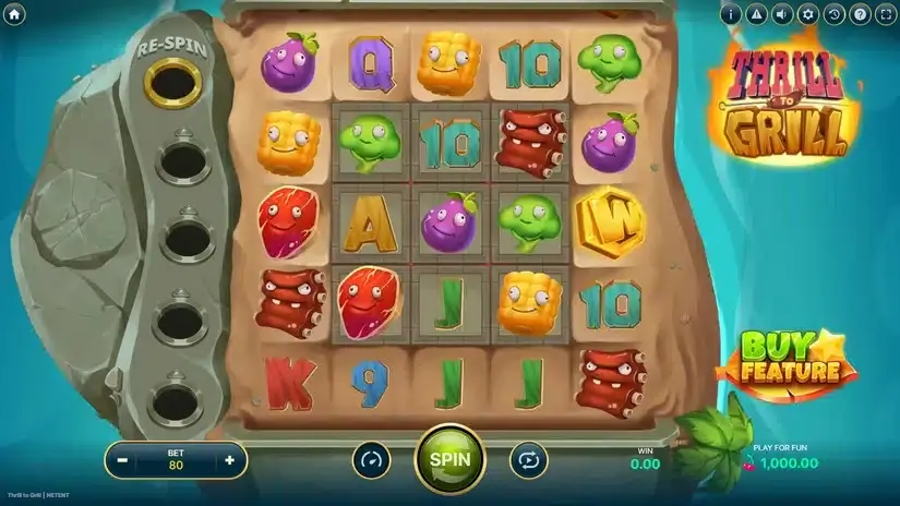 Thrill to Grill slot screenshot 1