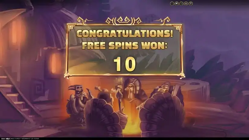 Wild Turkey Megaways slot screenshot 3