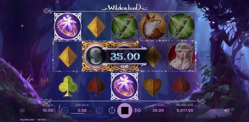 Wilderland slot screenshot 4
