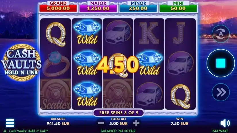 Cash Vault slot screenshot 