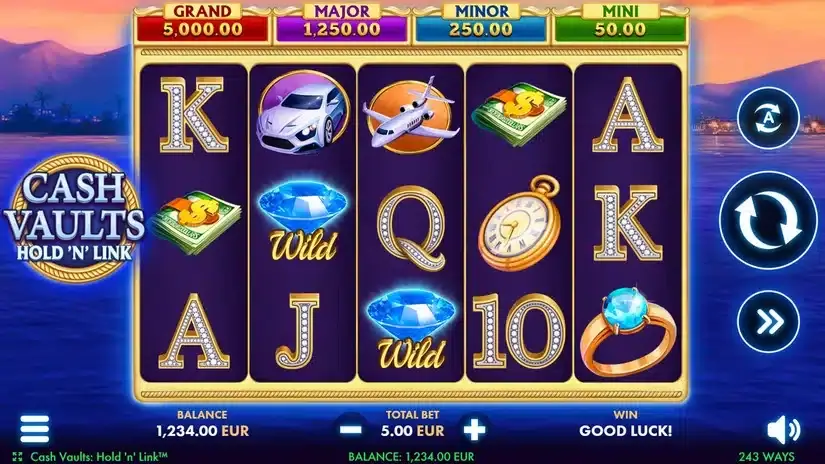 Cash Vault slot screenshot 