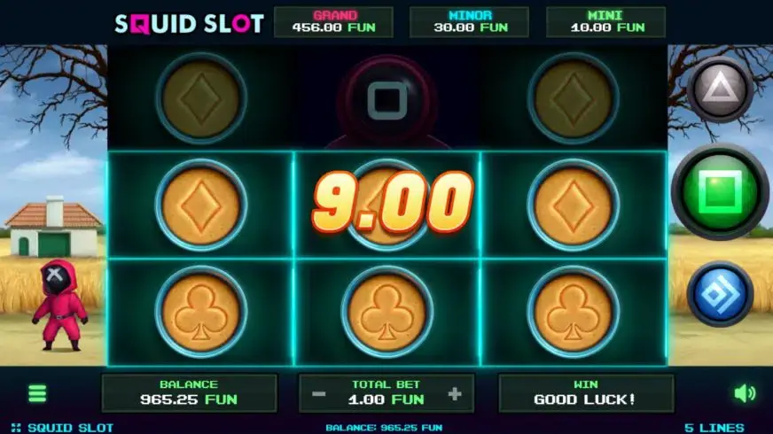 Squid Slot slot screenshot 2