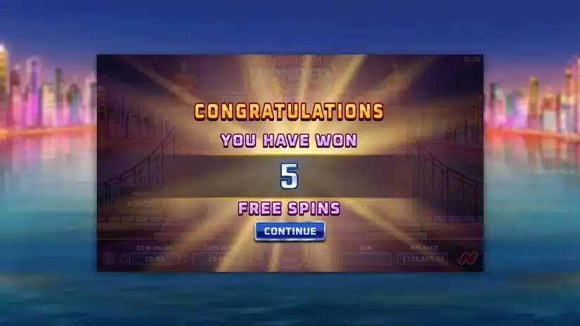 American Wonder Reels slot screenshot 3