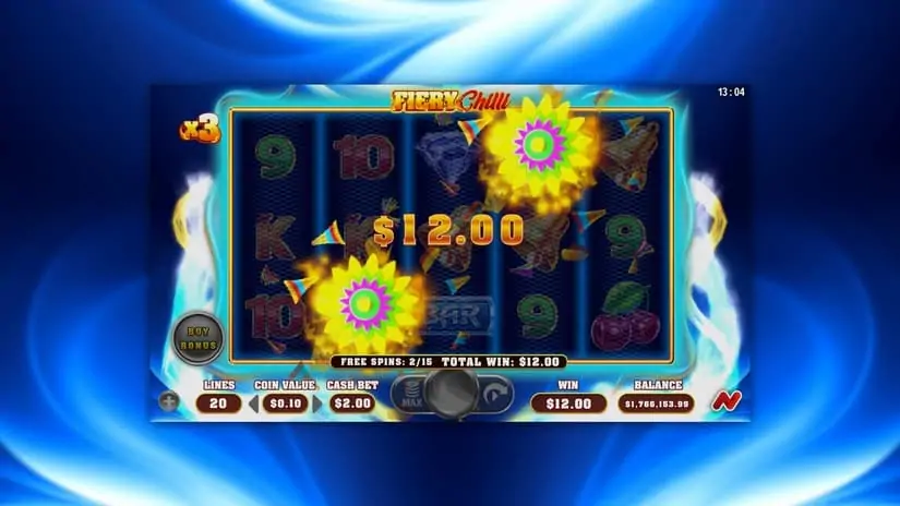 Fiery Chilli slot screenshot 4