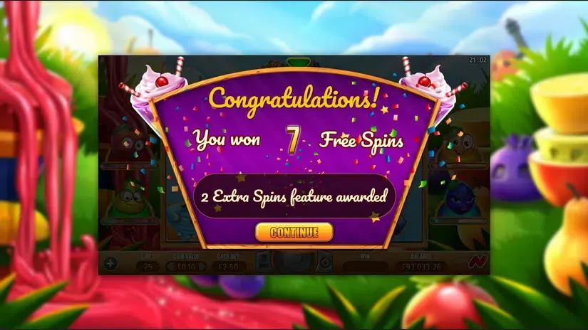 Fruit Twister slot screenshot 4