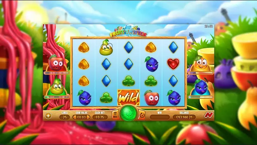 Fruit Twister slot screenshot 