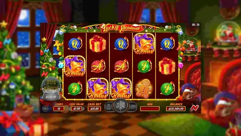 Lucky Christmas slot screenshot 3