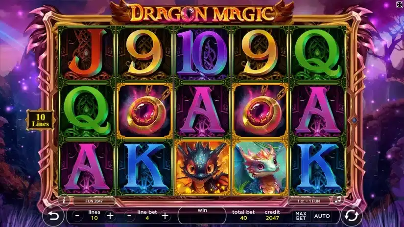 Dragon Magic slot screenshot 1