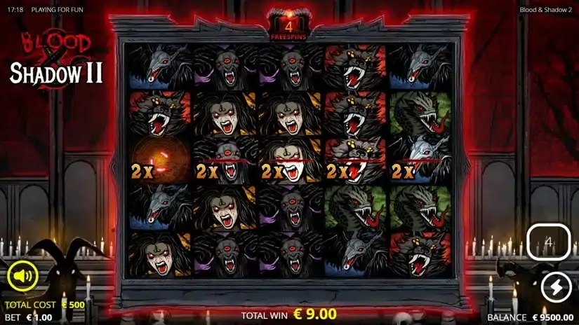 Blood & Shadow 2 slot screenshot 4