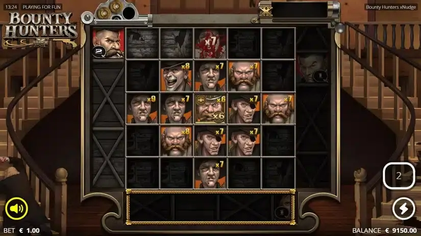 Bounty Hunters slot screenshot 4