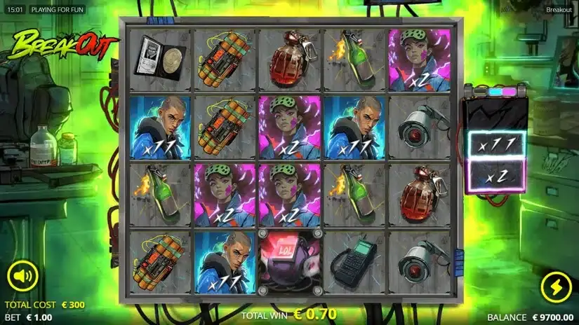 Breakout slot screenshot 3